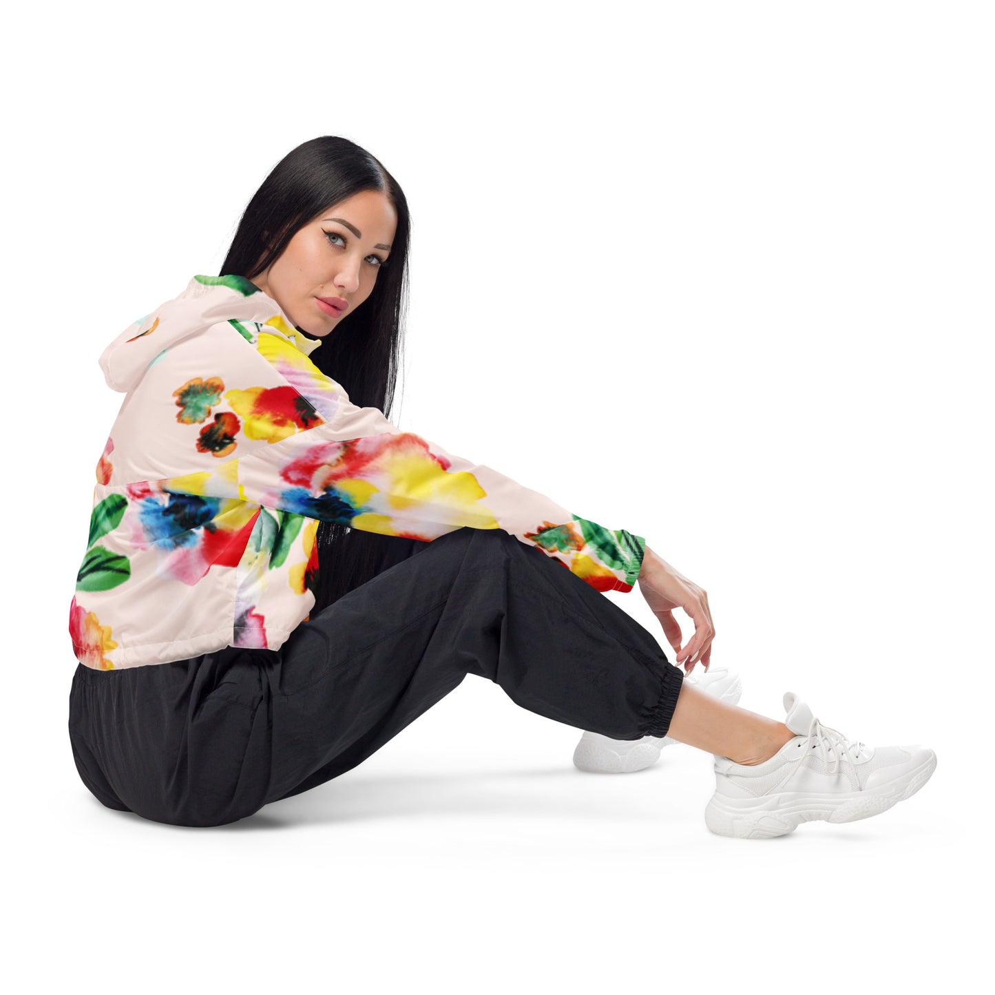 Women’s cropped windbreaker