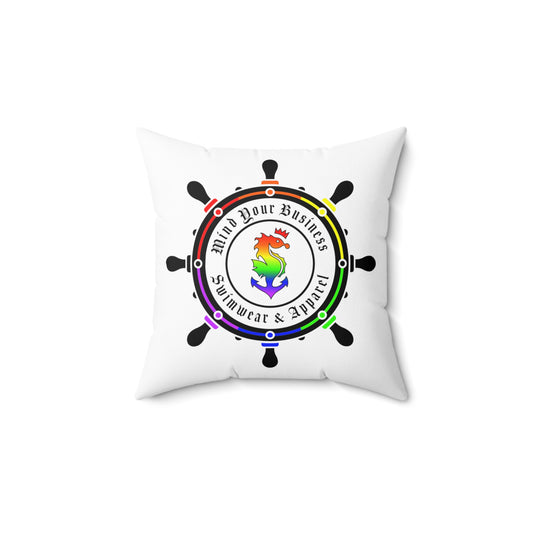 Spun Polyester Square Pillow