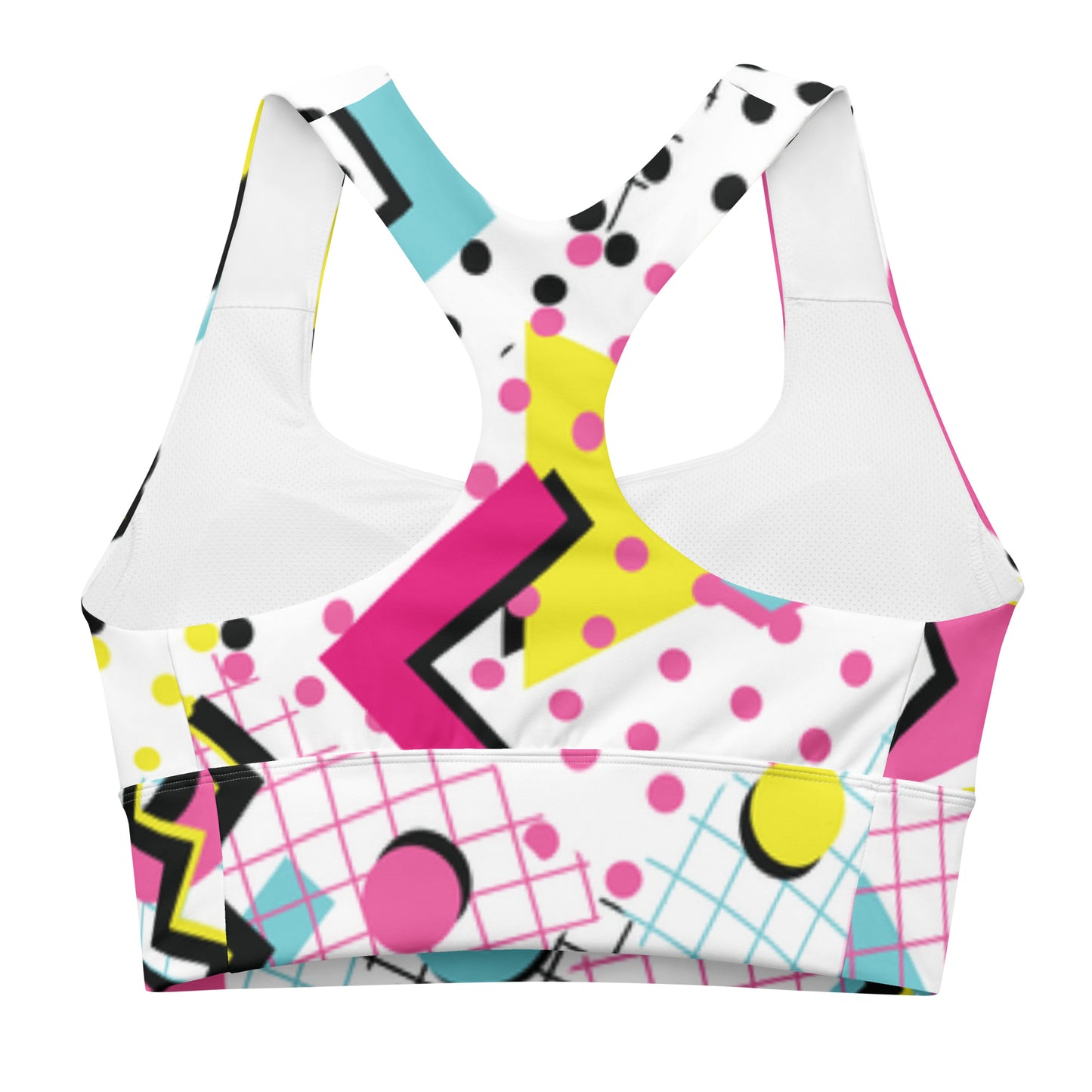 Longline Swimming Sports Bra