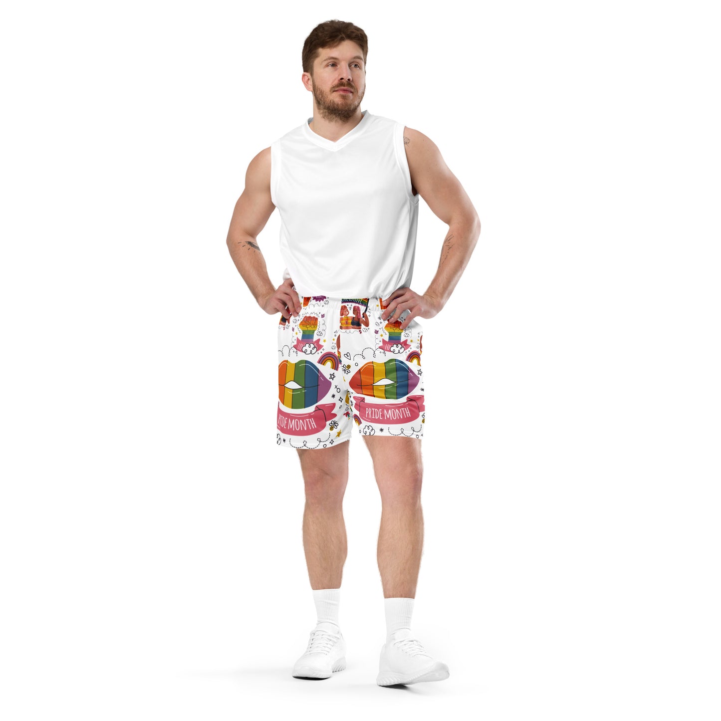Unisex mesh shorts