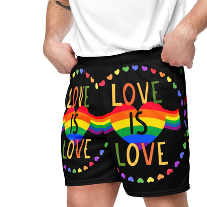 Unisex mesh shorts