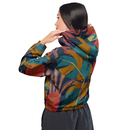 Women’s cropped windbreaker