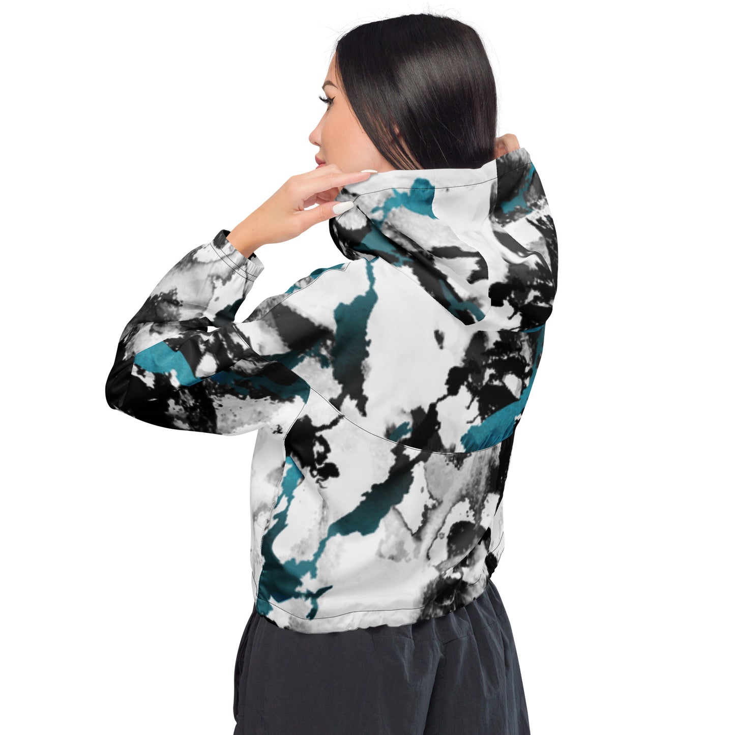 Women’s cropped windbreaker