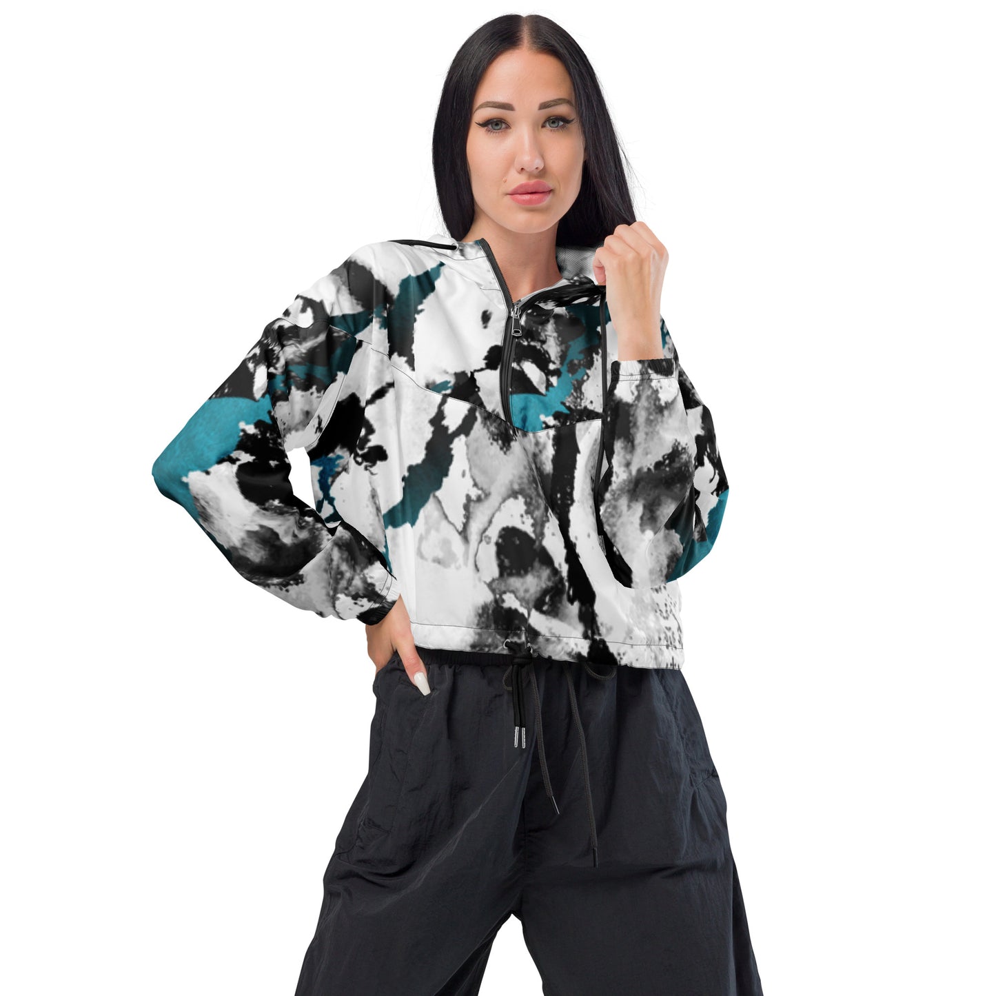 Women’s cropped windbreaker