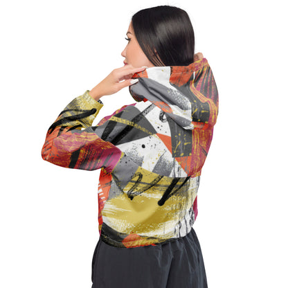 Women’s cropped windbreaker