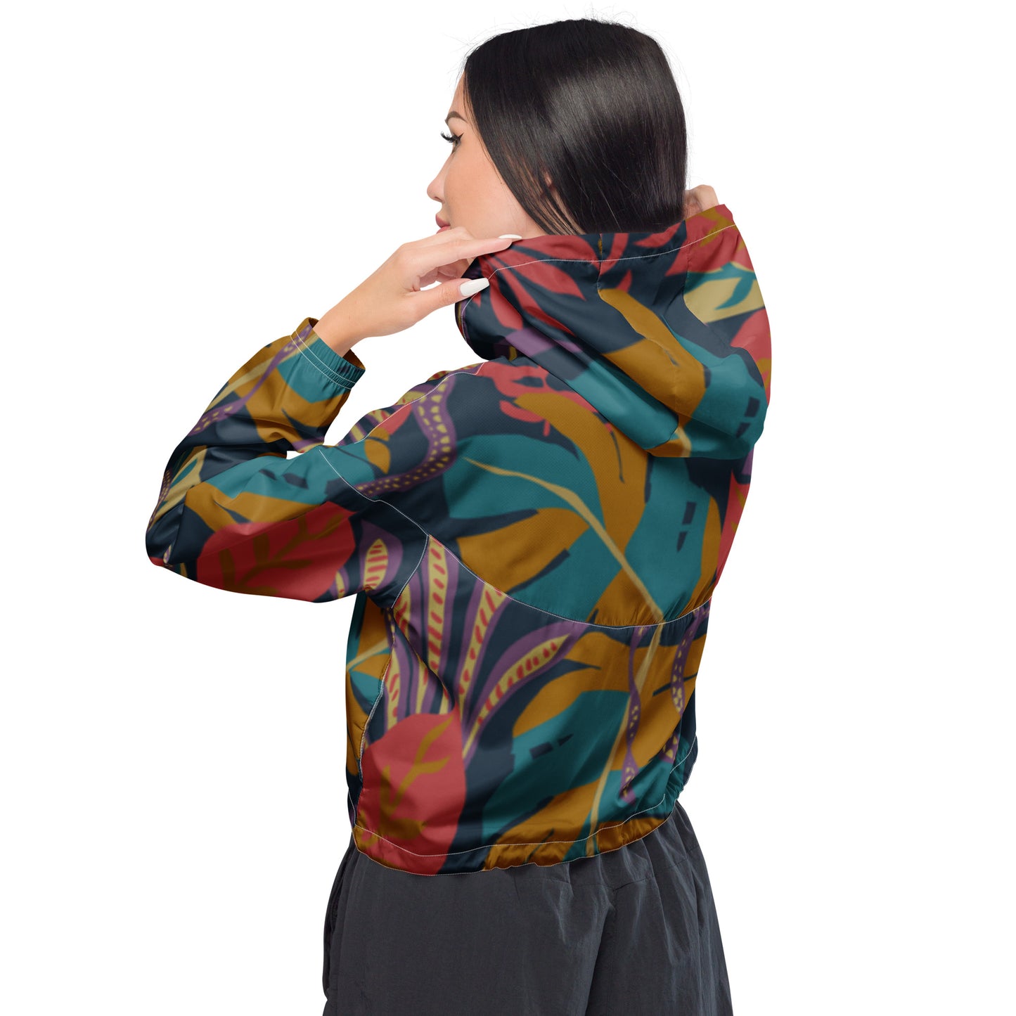 Women’s cropped windbreaker