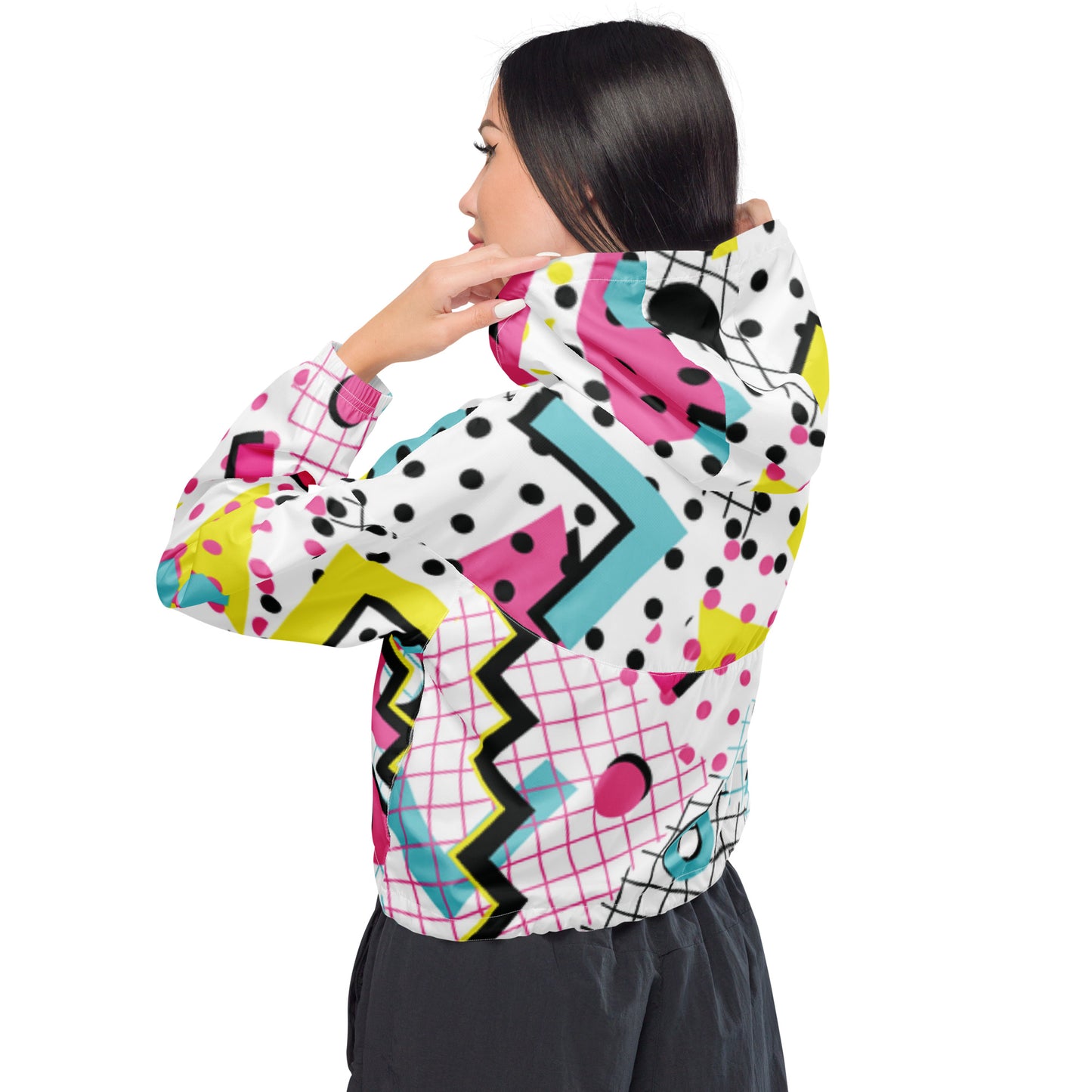 Women’s cropped windbreaker