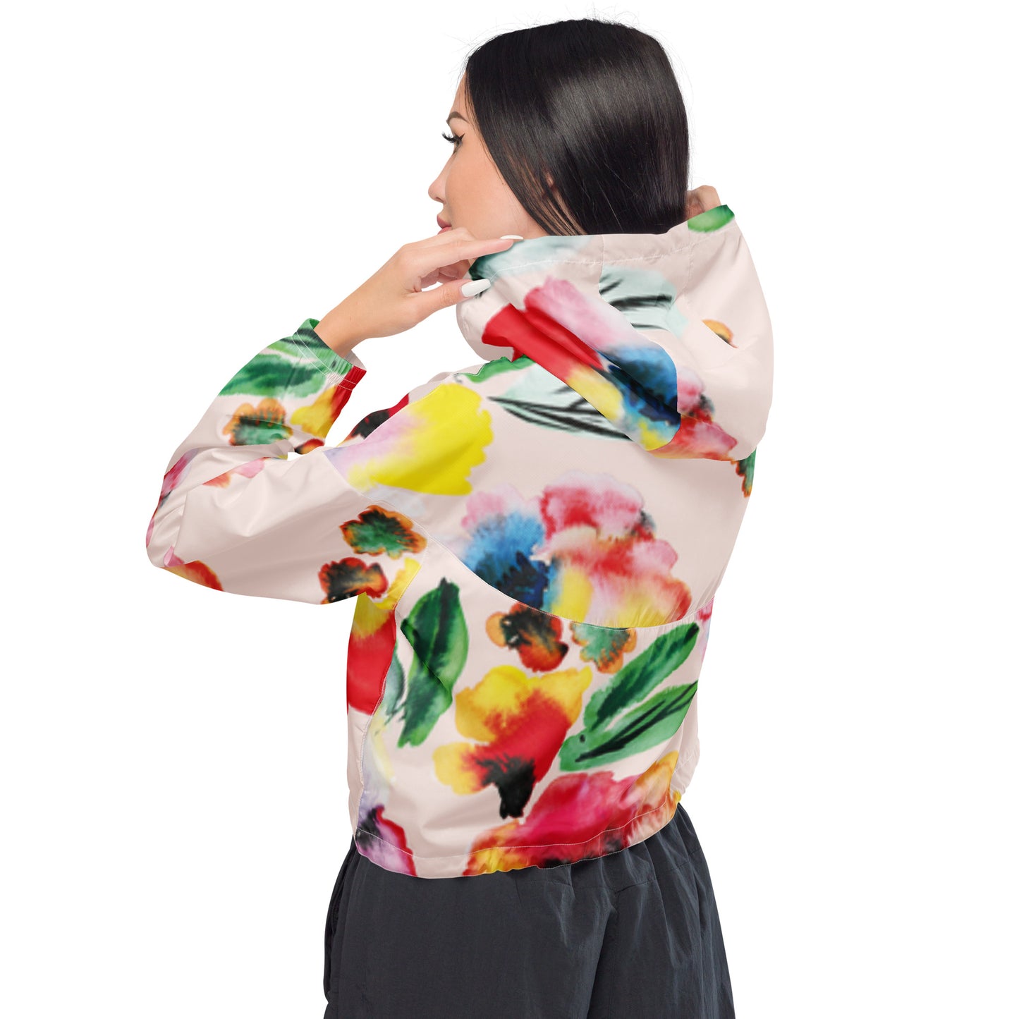 Women’s cropped windbreaker