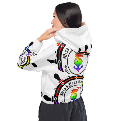 Women’s cropped windbreaker