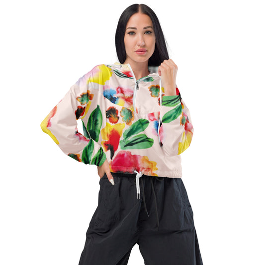 Women’s cropped windbreaker