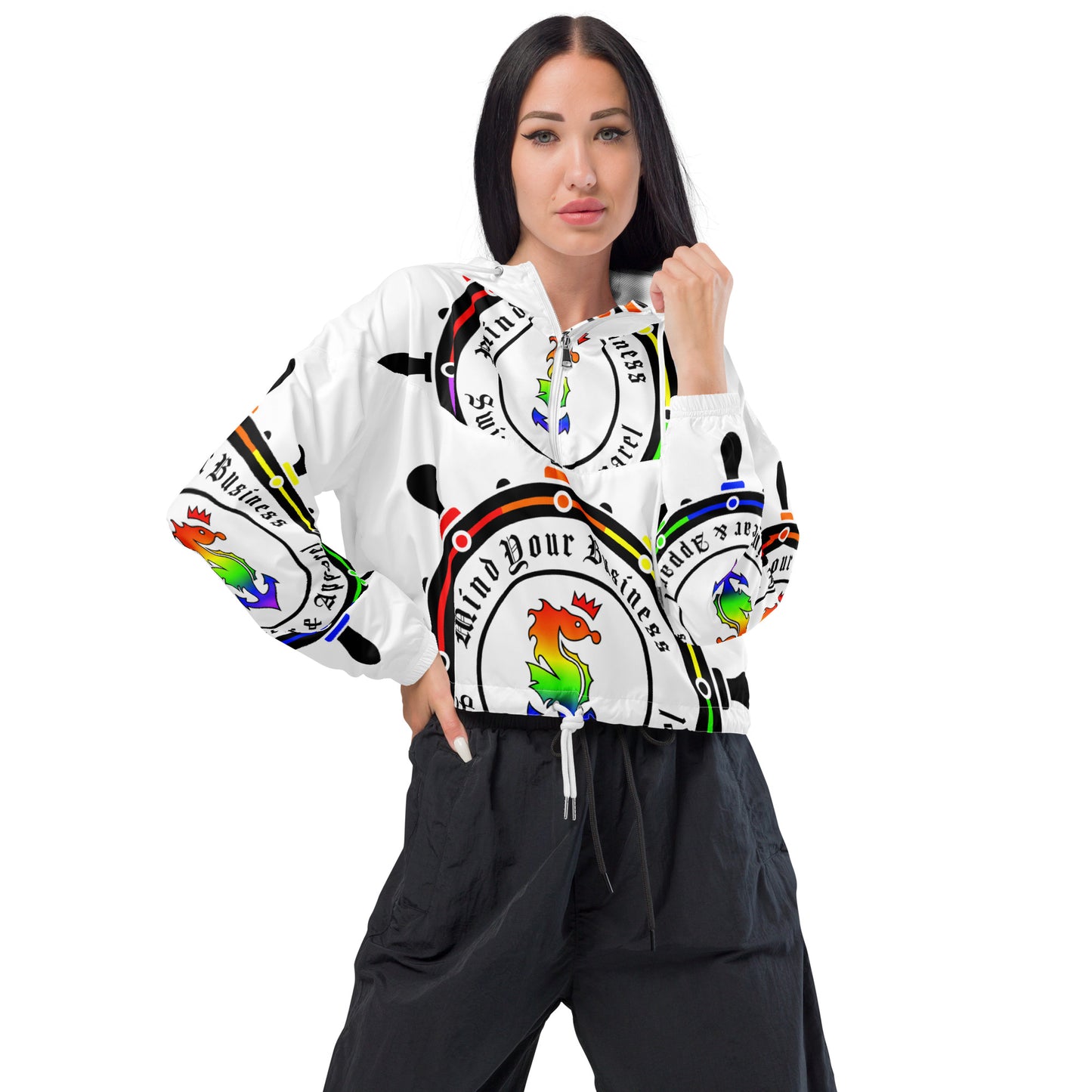 Women’s cropped windbreaker