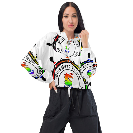 Women’s cropped windbreaker