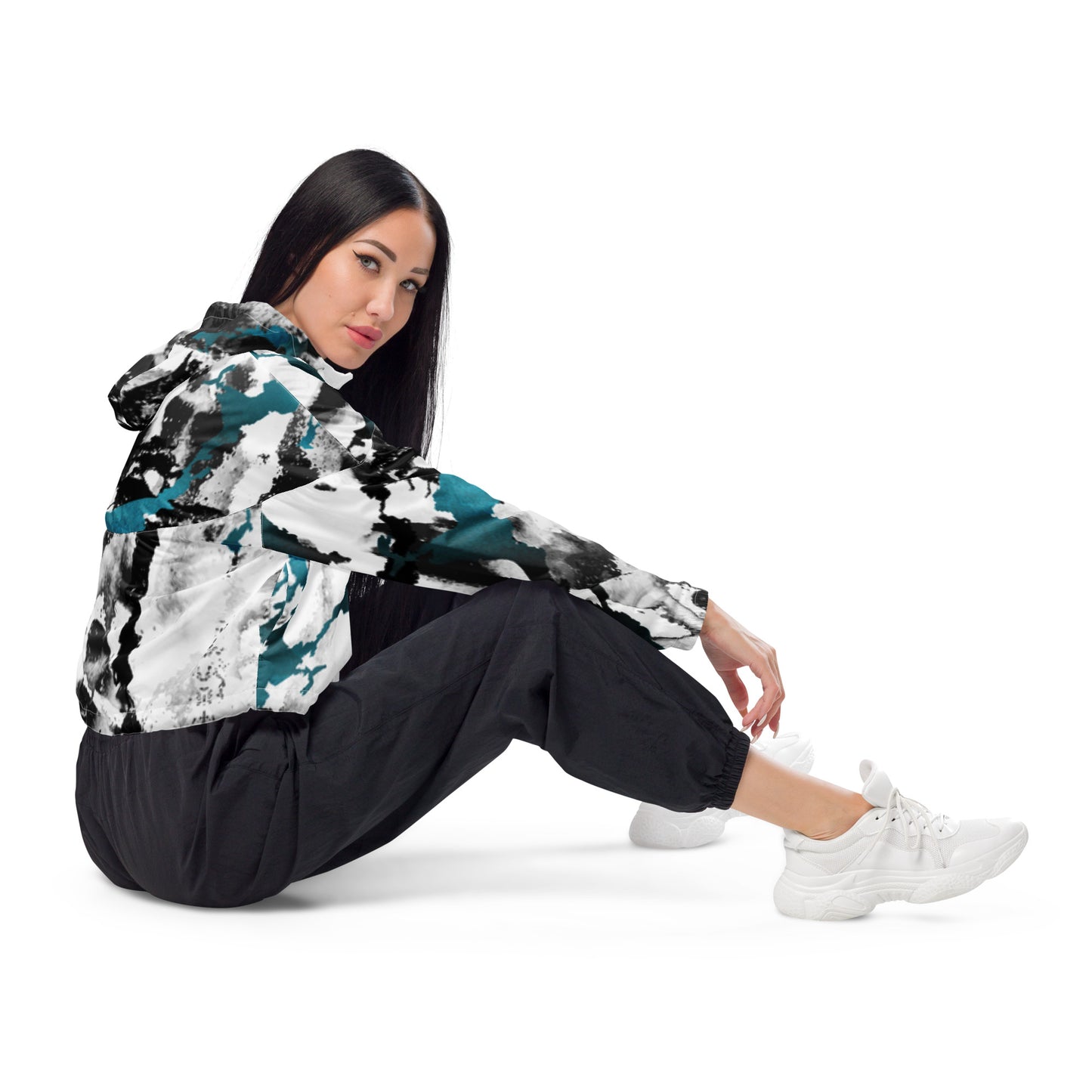 Women’s cropped windbreaker