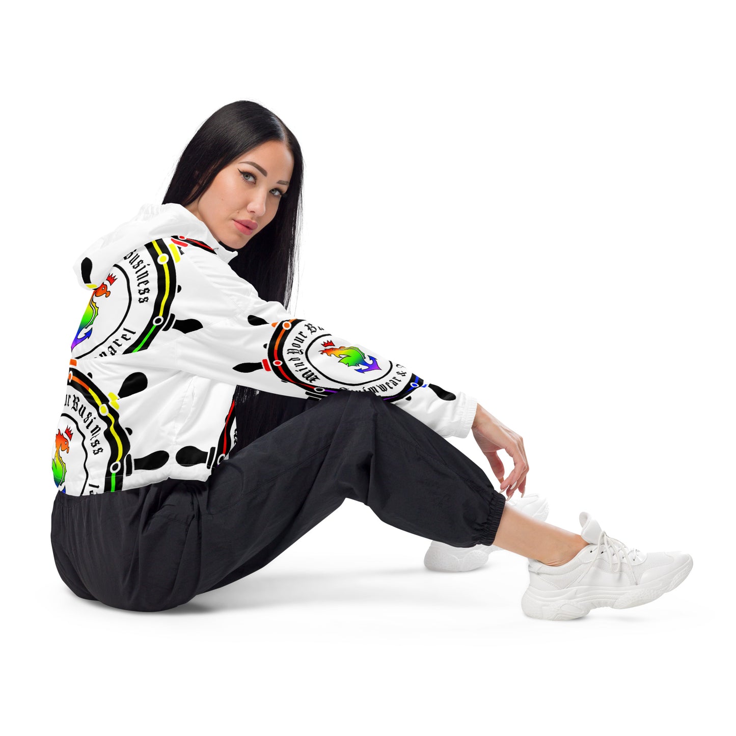 Women’s cropped windbreaker